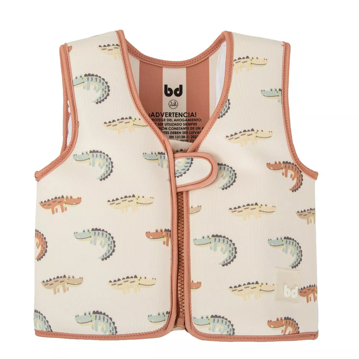 Chaleco Neopreno Flotación Caiman 1-3 años Bimbi